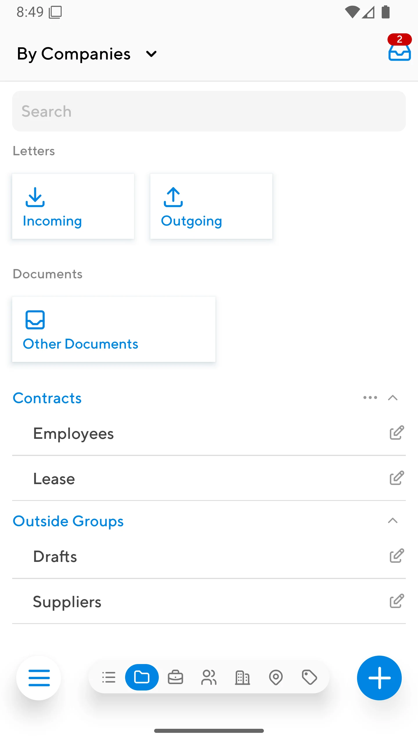 Projecto screenshot